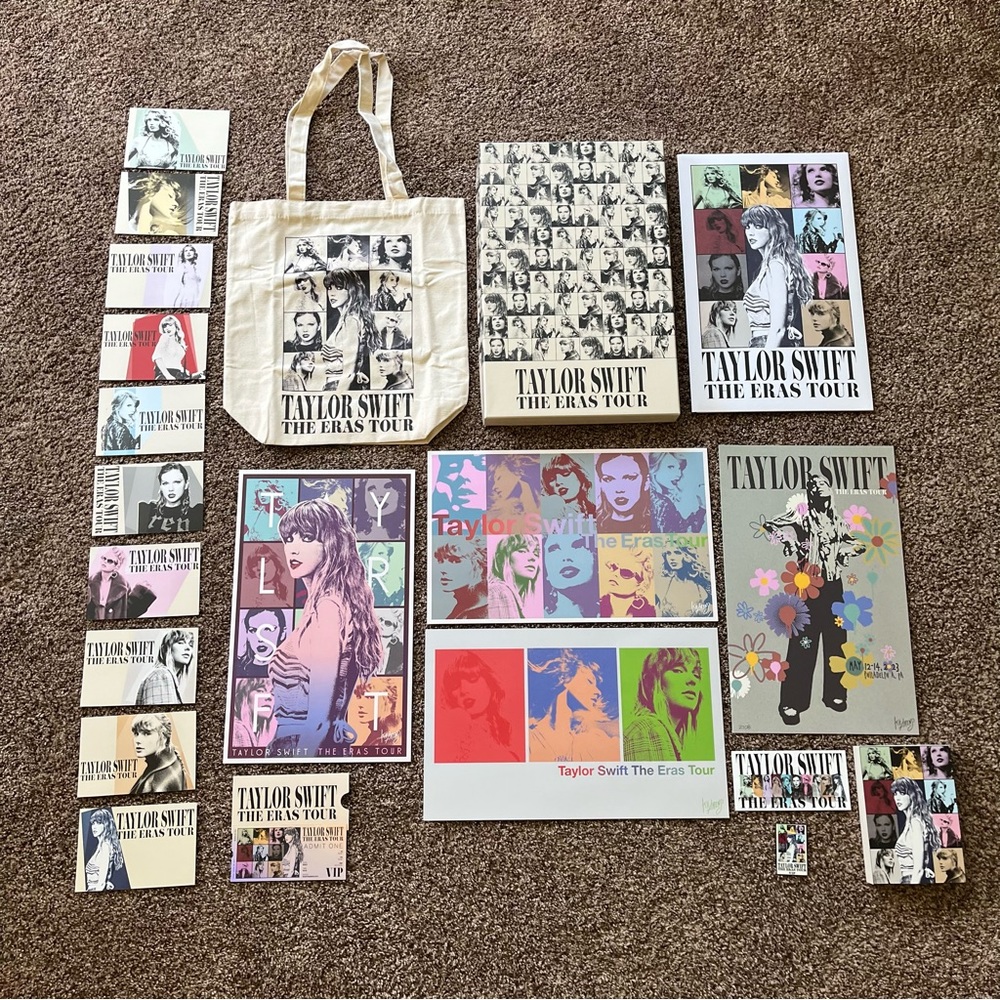 NEW Taylor Swift Eras Tour VIP Merch Box